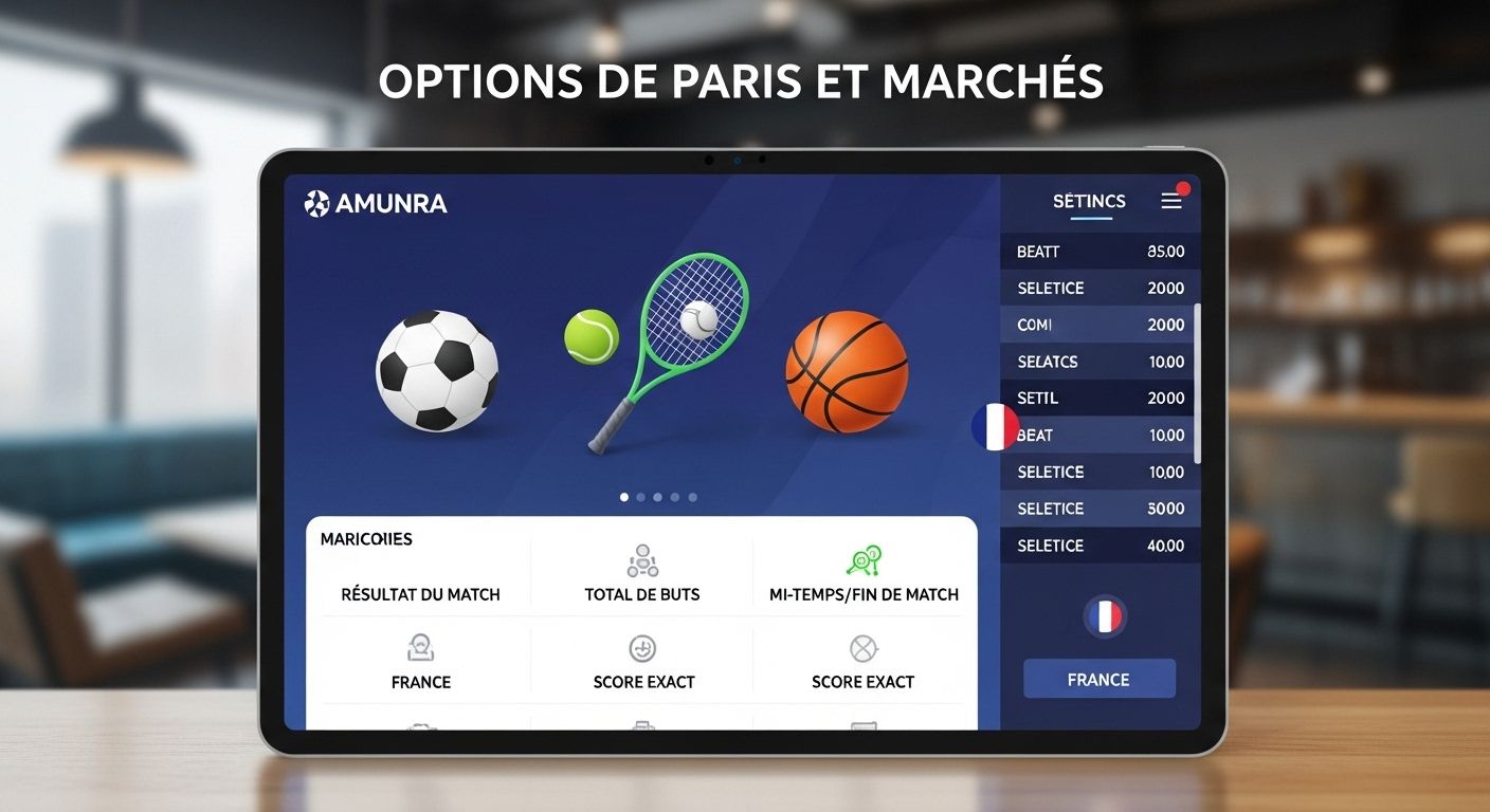 Options et marchés de paris mobile betting