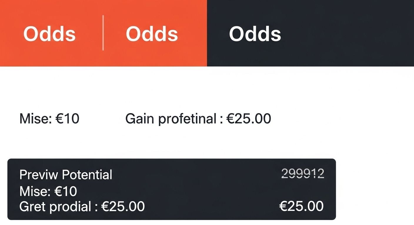 Formats de cotes fractional odds