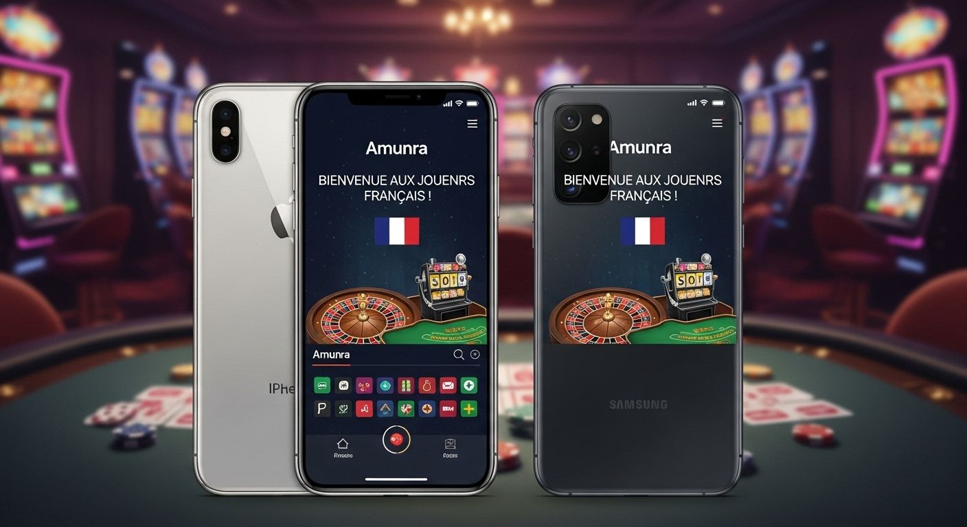 Compatibilité avec iOS et Android mobile app casino games